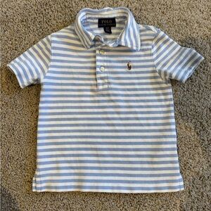 Polo by Ralph Lauren Kids Striped Polo Shirt - Blue and White